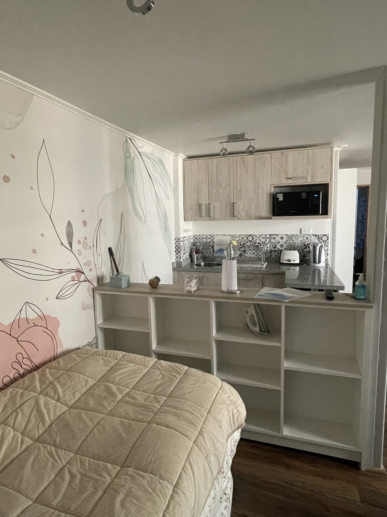 Dormitorio junto a la kitchenette